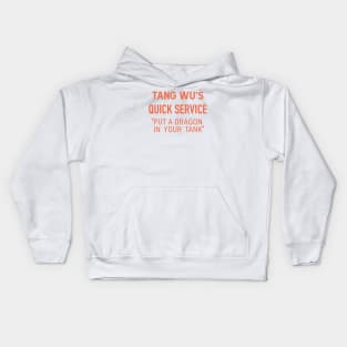 Tang Wu - Quick Service (Original - Light) Kids Hoodie